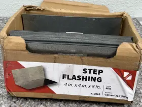12020 GIBRALTAR Step Flashing Galvanized Steel
