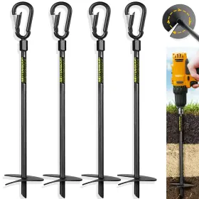 DDXJ-4P-3 GIOVENT 249 Anchors Screw Swing Set Forged
