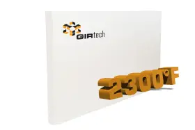 CFB-1 GIRTECH Ceramic Fiber Insulation Board Fireproof