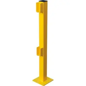 708441 GLOBAL INDUSTRIAL Steel Lift Guard Rail End Post