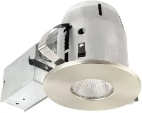 842235924863 GLOBE ELECTRIC Recessed Recess Spot Light Ni Kit