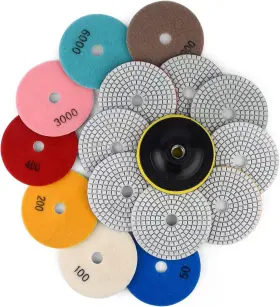 16621011531389 GLP Diamond Polishing Pad Granite Stone Marble