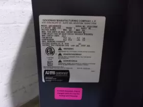 ACC19664 GOODMAN Central Air Conditioner Condenser #2