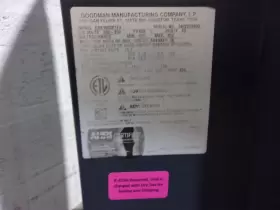 ACC19726 GOODMAN Central Air Conditioner Condenser #2