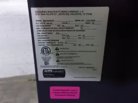 ACC19888 GOODMAN Central Air Conditioner Condenser #2