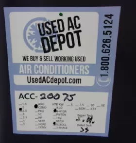 ACC20075 GOODMAN Central Air Conditioner Condenser #3
