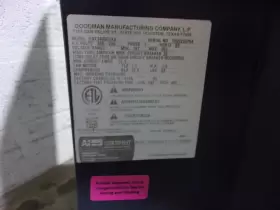 ACC20114 GOODMAN Central Air Conditioner Condenser #2