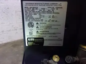 ACC20503 GOODMAN Central Air Conditioner Condenser #2
