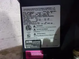 ACC20546 GOODMAN Central Air Conditioner Condenser #2