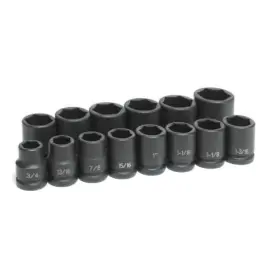 8038 GREY PNEUMATIC Drive Impact Socket Set Point #2