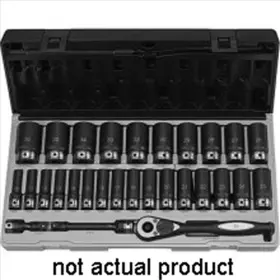 82022MD GREY PNEUMATIC Drive Socket Poin Duo