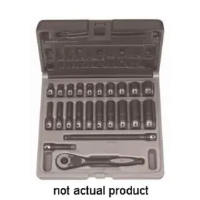 89010R GREY PNEUMATIC Drive Standard Socket Duo