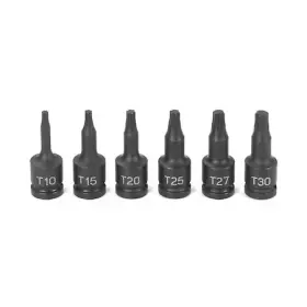 996T GREY PNEUMATIC Drive Internal Torx Impact Set