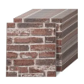 QTTT-0010 GREYMOND Wall Panels Peel Stick Xpe Foam Wallpaper