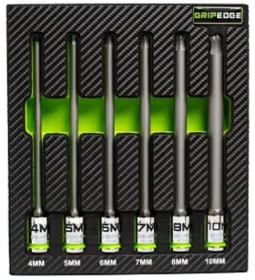BHBM6LS GRIP EDGE TOOLS Rpt Ball Hex Driver Set