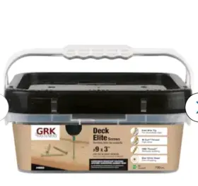 40903 GRK Deck Elite Star Drive Bugle Head Corrosion