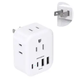 06063 HANYCONY Plug Adapter Power Travel Adpter