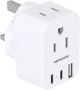 HN23K HANYCONY Ireland Travel Plug Adapter
