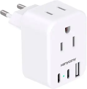 HN23T HANYCONY Travel Plug Adapter Usb International