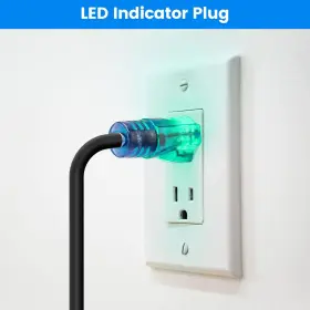 HFCC-01 HAOGUO Regulating Water Pipe Heating Cable Led Plug #3