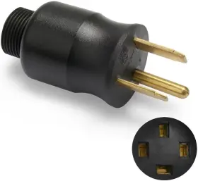 HJCT001 HAVANSIDY Prong Plug Voltage Adapter Miller Hobart
