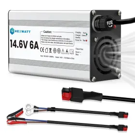 H-14.6V-6A HEXWATT Battery Charger Lithium Led Indicator