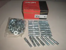 282509 HILTI Kwik Bolt Wedge Anchor Washer Nut Box