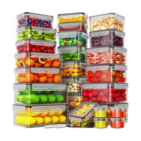 STORAGE-01 HOMETALL Airtight Food Containers Set Lids