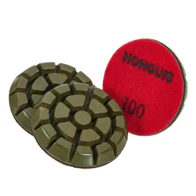 QZ012 HONGUIS Concrete Polishing Pads Set Diamond Puc