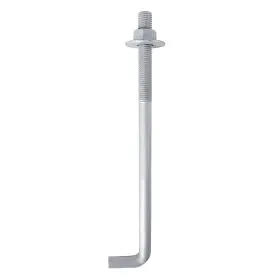 Hromigry Lab12x10p25hdg 1/2 Inch X 10 Concrete Anchor Bolts 25 Pack L Shaped Hot-dip Galvani