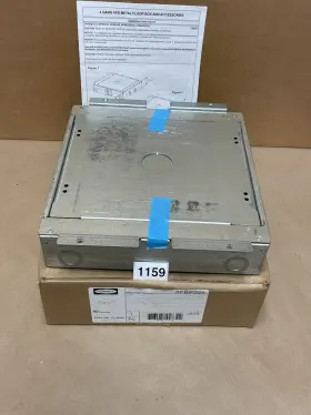 AFB4G25 HUBBELL Afb Gang Access Floor Box Recessed Recess