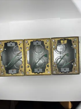 B2423 HUBBELL Wiring Steel Shallow Flush