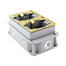 B4233 HUBBELL Cast Iron Flush Conc Floorbox Collar