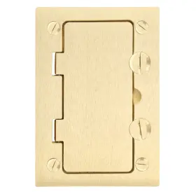 S3826 HUBBELL Round Floor Box Rectangle