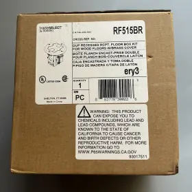 RF514BK HUBBELL Tradeselect Floor Box Kit
