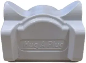 DG1.L.24.3-W HUG-A-PLUG Grounded Right Angle Adapter Tap #3