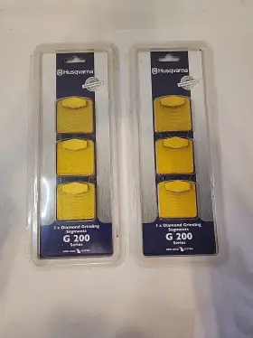 G243 HUSQVARNA Diamond Grinding Segments Set