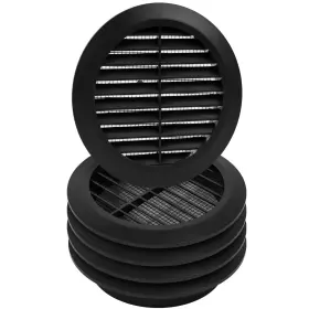 751037983083 HVAC OV Round Soffit Vent Air Louver Grille