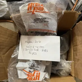 Hydrazorb 100112-4-555 Hydra-zorb Lot Of 30 Pcs Pipe Cushion Clamp 1 1/8 Inch Od Tube-304ss
