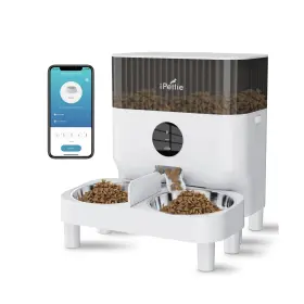 897093854841 IPETTIE Automatic Wifi Pet Feeder Cup