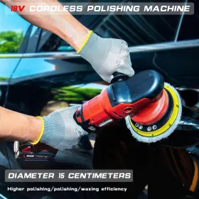 653871732589 IRONFIST Cordless Orbital Polisher Milwaukee Car #3