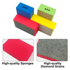 611285134801 ITECHPANDA Diamond Polishing Pads Glass Grinding #3