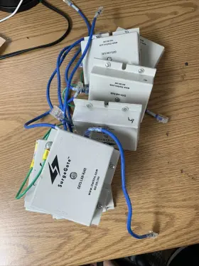 CAT5-LAN-RJ45 ITW LINX Protector Wire Telecom