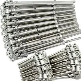 PMHL-1-8-30P IUTUUK Steel Cable Railing Deck Kit