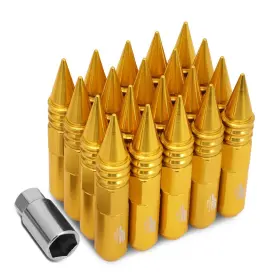 J2 Engineering Ln-t7-016-15-gd Gold 7075 Aluminum M12x1.5 20pcs L 107mm Spik