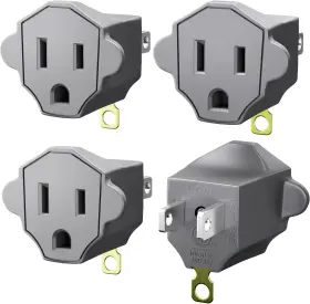 FSA-01C JACKYLED Prong Outlet Adapter Etl Pack