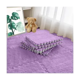 JDL-15P-GREEN JADERLU Thickened Interlocking Tile Mats Fluffy