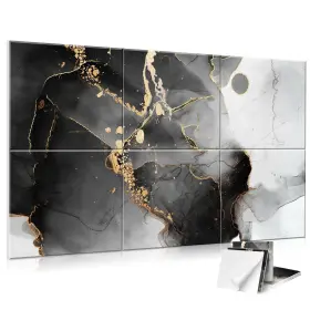 A2302 JBER Pack Art Acoustic Panels Soundproof Wall Larg
