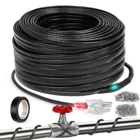 120FT JDZKOMKE Heat Tape Deicing Heating Cable Pipe Freeze