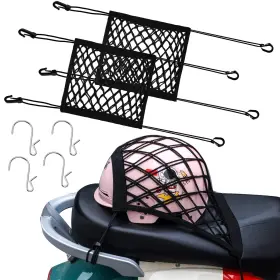 2724 JEYEOU Bungee Cargo Net High Elastic Double Thicke